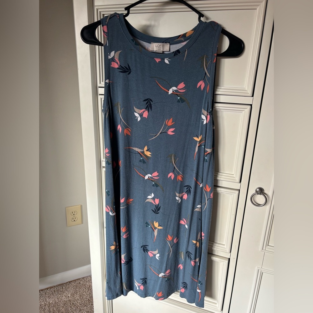 LOFT Printed Dress
